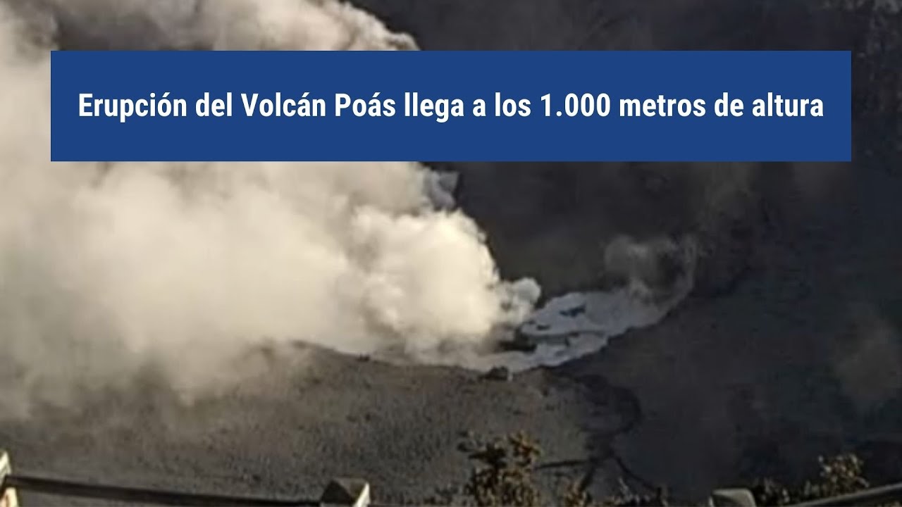 erupción del volcán 
