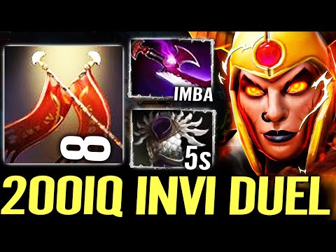 Non-Stop Duel Imba Legion Commander - 200IQ Invi Duel Created New Carry