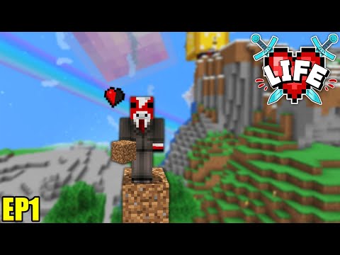 Minecraft X Life SMP Ep1 - you start with ONLY 1 heart!
