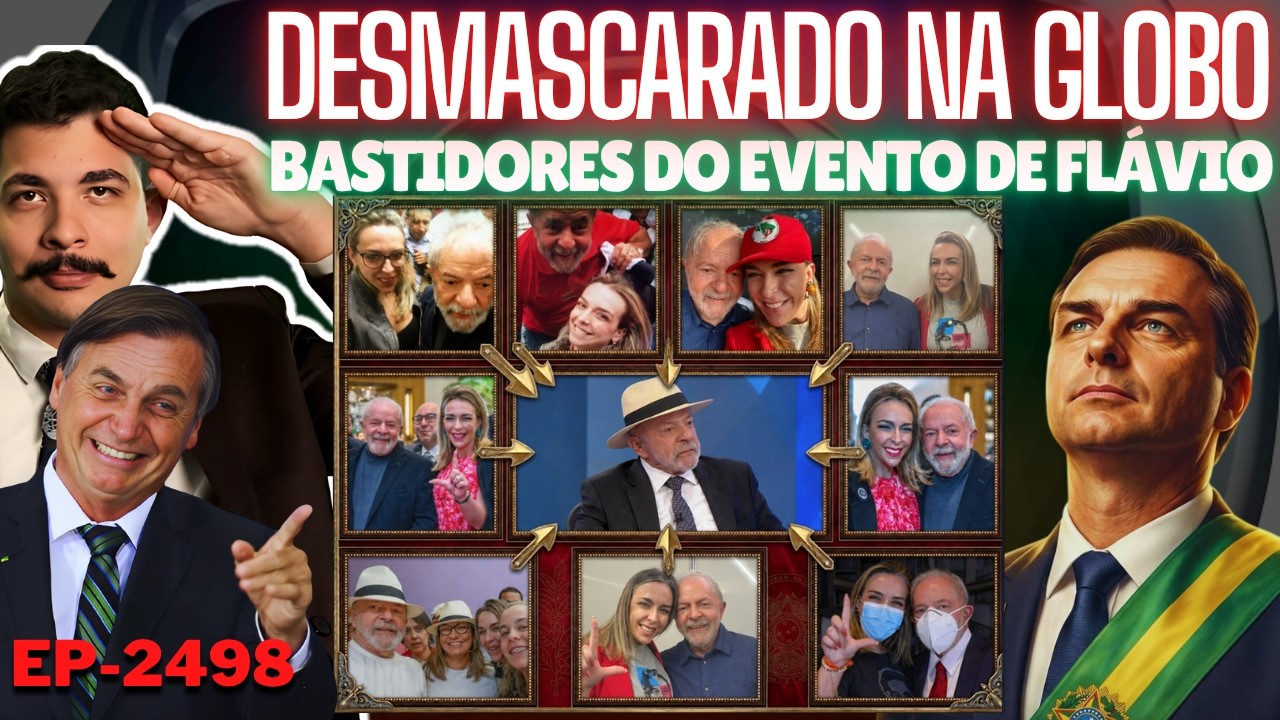 Lula é DESMASCARADO na GLOBO + Bastidores do EVENTO de Flávio + Lulinha: NOVAS REVELAÇÕES da Veja