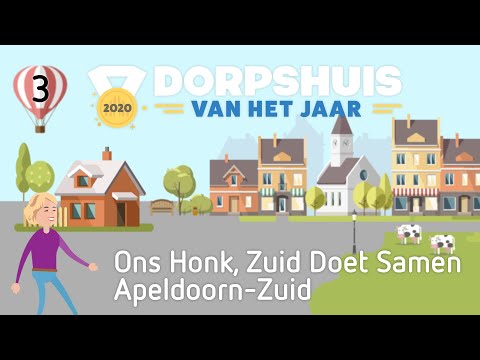 Dorpshuis van het jaar 25 oktober 2020 - Ons Honk in Apeldoorn - Zuid