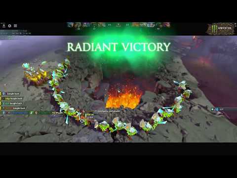 Dota 2 TI Winner AdmiralBulldog in Ancient Base Race Battle with Magnus
