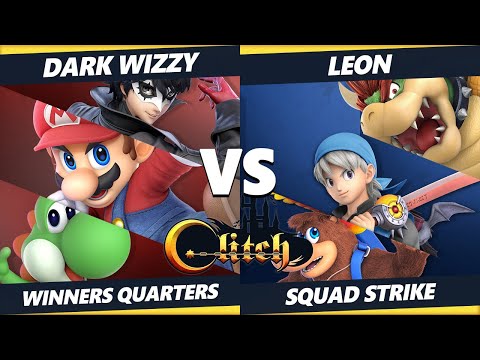Glitch Konami Code Squad Strike Winners Quarters - Dark Wizzy Vs. Leon SSBU Ultimate Tournament