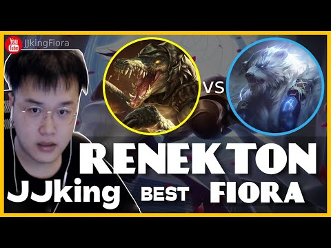 🔴 JJking Renekton vs Volibear Master (Best Fiora OTP) - JJking Renekton Guide