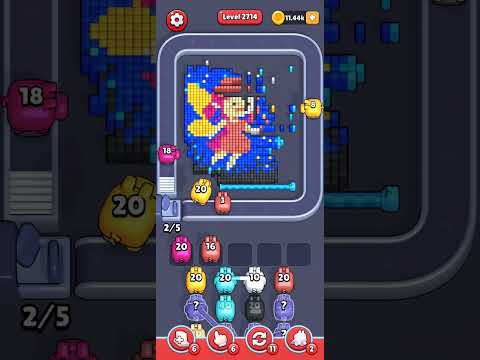 Pixel Flow Tahap 2714 Walkthrough