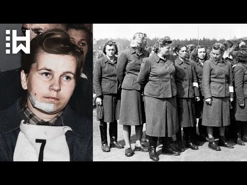 Execution of cruel Nazi guard at Auschwitz & Bergen Belsen - Elisabeth Volkenrath