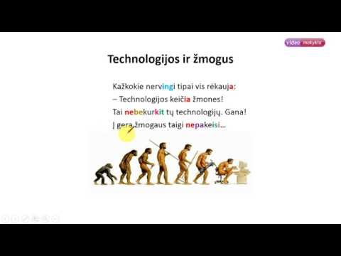 Learn Lithuanian with texts [8] Man and technology