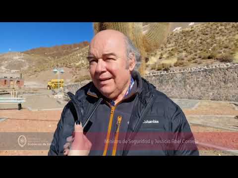 Importantes proyectos de seguridad y justicia para el departamento Los Andes