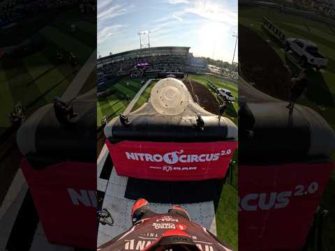 POV : Sending it straight into a giant zorb ball 🎯