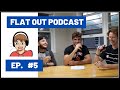 SPRING BREAK AND DREW DYING ON THE BEACH | FLAT OUT Podcast EP. 5