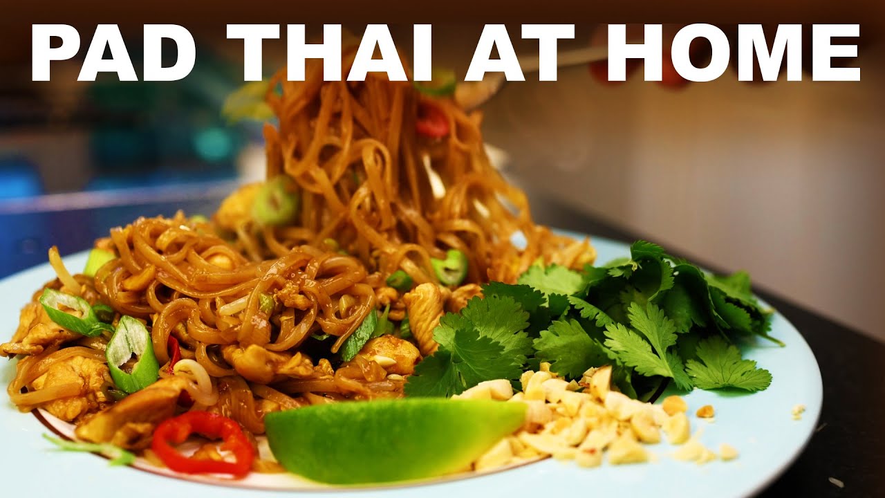 Pad Thai Simple no-wok recipe, cooks in 3 minutes