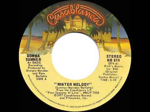 1977 Donna Summer - Winter Melody (45 single version)