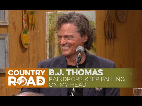B. J. Thomas sings "Raindrops Keep Falling on My Head"