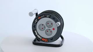 Prodlužovací kabel na bubnu 15 m Solight PB24B