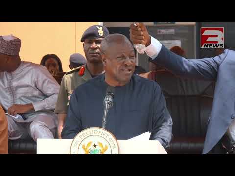 Mahama Commissions 85-Bed Ward, Orders GH¢300M for Completion