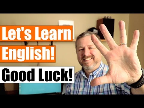 5 Ways to Wish Someone Well in English! An English Lesson!