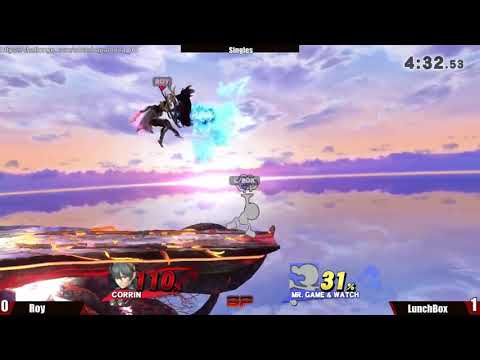 SmashaPalooza 43: Winners - Lunchbox (G&W) vs Roy (Corrin)