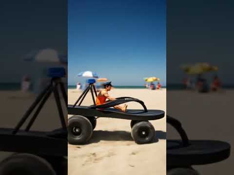 beach sandal car #DreamScreenAI