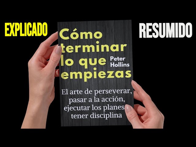 Vídeo relacionado con EL ARTE DE TERMINAR LO QUE EMPIEZAS: Cómo recuperar tu enfoque, tu calma y tu tiempo