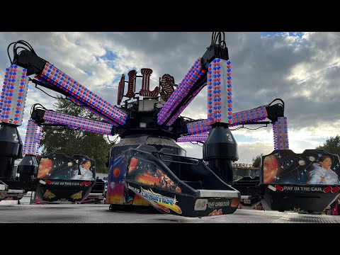 Ringwood Carnival Fun Fair Vlog 2022 - It's Back, Night Time Rides, Atmosphere & More!