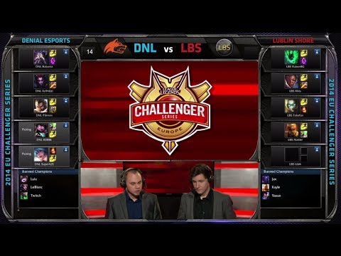 Denial eSports.EU vs Lublin Shore | Game 1 QuarterFinals EU Challenger Summer 2014