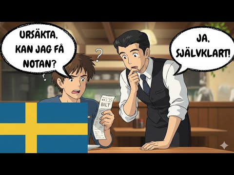 25 Minutes of Daily Swedish Conversation (A1-A2) | Swedish Conversation Practice