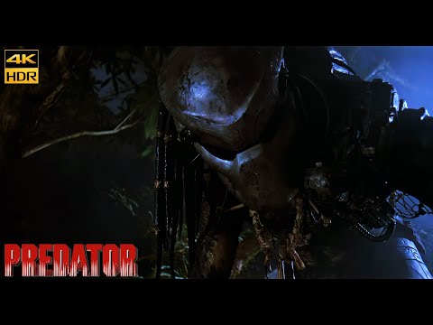 Predator 1987 One Ugly Motherf***er Scene Movie Clip 4K UHD HDR John McTiernan Arnold Schwarzenegger