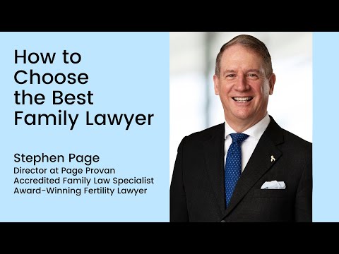 Watch — How to choose the best family lawyer in Australia — Justice Family Lawyers