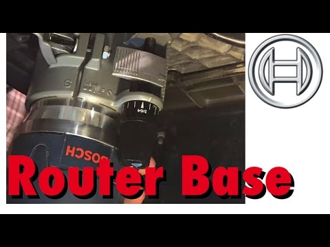 RouterBase Installation - Bosch RA1181 RA1165