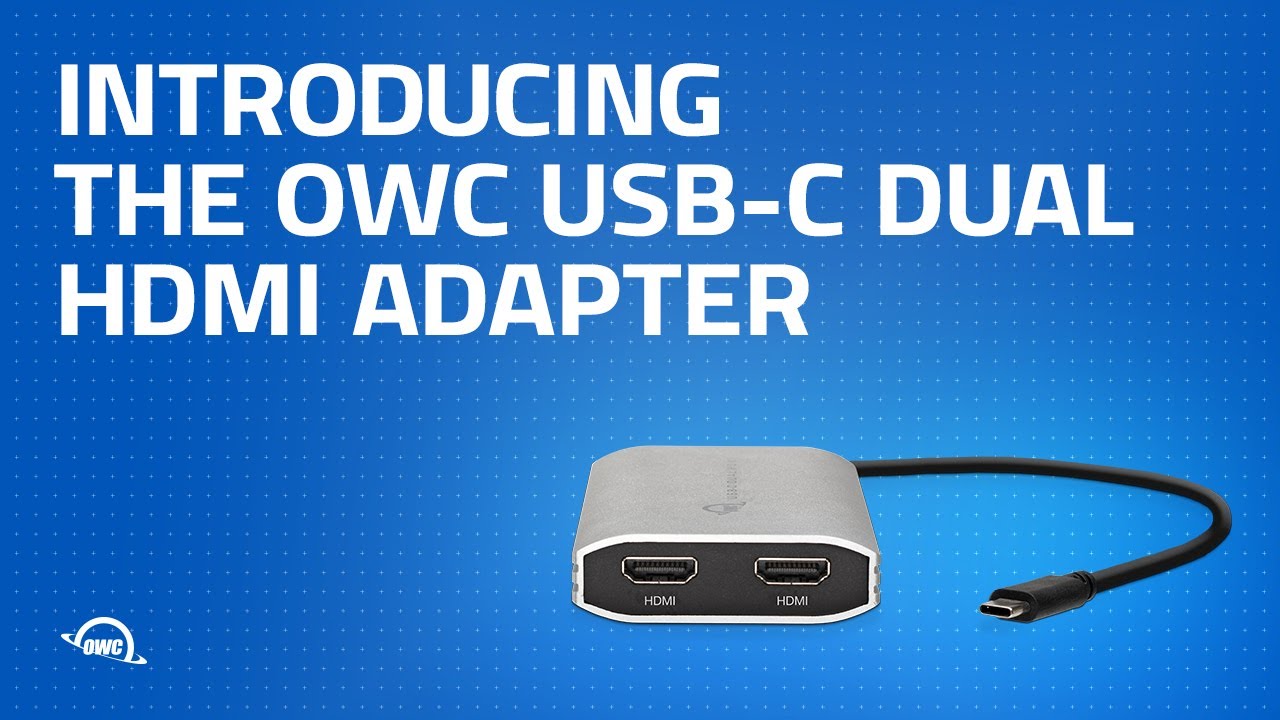 Introducing the OWC USB-C Dual HDMI Adapter OWC 70.7K subscribers Subscribed
