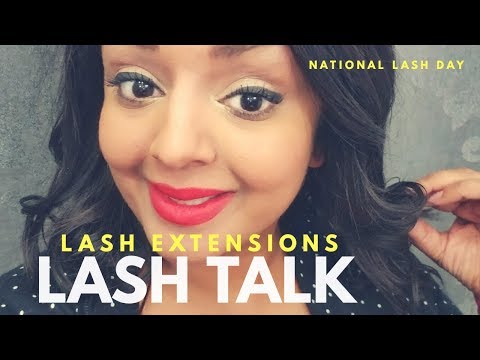 EYELASH EXTENSIONS AND FIBER MASCARA