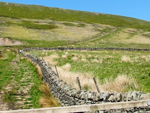 Lancashire Country Walk - Pendle Hill from Barley  to Newchurch in Pendle round