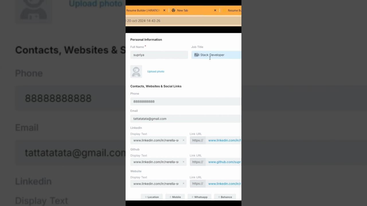 How to make ATS friendly resume using Hiration.com