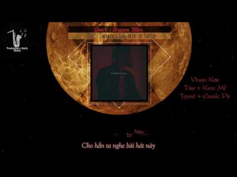 [VIETSUB] [FVDG95] 151221 TH's Daily Music on Twitter - Don't (Bryson Tiller)