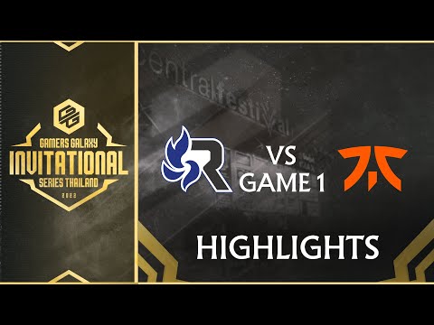 Game 1 Highlights: Fnatic vs RSG [BO1] - GALAXY GAMERS: Invitational Series Thailand 2022