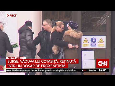 Surse: Văduva lui Cotabiță, reținută într-un dosar de proxenetism