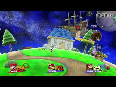 Super Smash Bros for Wii U #27 - Event Mode #1 The Original Heavyweights
