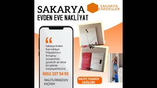 Sakarya Evden Eve Nakliyat eşya taşıma, evden ve nakliye şehiriçi şehirlerarası 