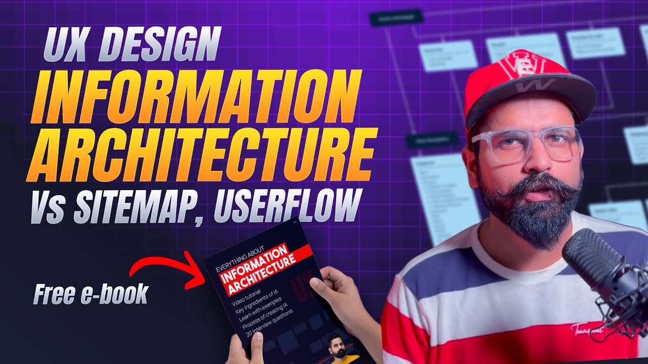 How to make information architecture ux design tutorial by graphics guruji | UX design in hindi