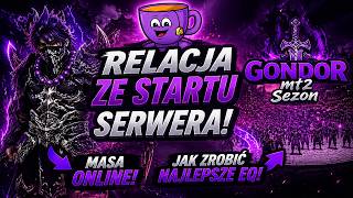 Miniaturka - GondorMT2 - Relacja Ze Startu Serwera! Mnóstwo Online! Zobacz Jak Zrobić TOP1 EQ! Konkurs SM X3 50