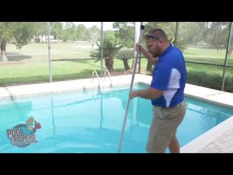 Wall Brushing - Pool Troopers