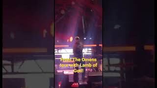 Howard Jones makes guest appearance! 🥰🤜🤛#killswitchengage #metalcore #metalgirl #metalhead