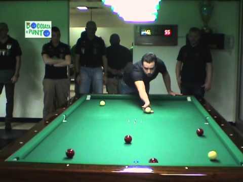 OLIMPICO VS PIUMAZZO - CAPPONCELLI SANDRINI VS GRANDI MORSELLI - BOCCETTE BILIARDO MODENA 2013
