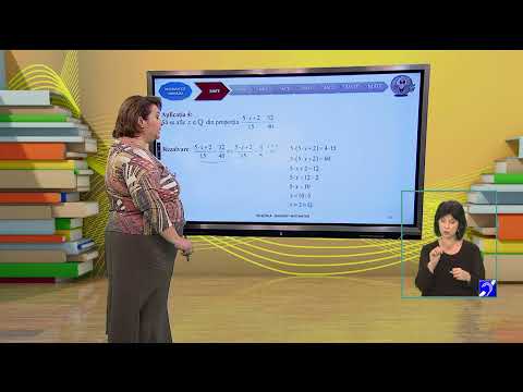 TeleŞcoala: Matematică clasa a VI-a – Proporţii. Proprietatea fundamentală a proporţiilor (@TVR2)