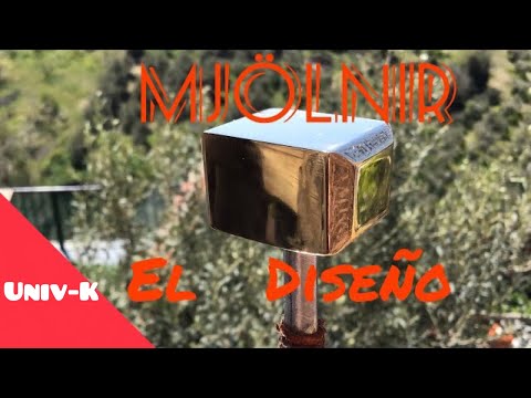 Thor Hammer DIY with nordic gold. Mjolnir