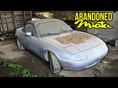 Thumbnail for BARN FIND Miata Parked For Years! Will It RUN AND DRIVE? | Satisfying Detailing Restoration! by Mazda