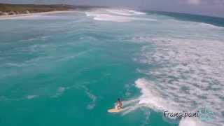 Surfing Eleuthera, Bahamas - Huge Swell from Winter Storm Damon