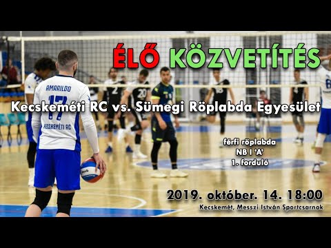 Kecskeméti RC vs. Sümegi Röplabda Egyesület l Férfi röplabda mérkőzés