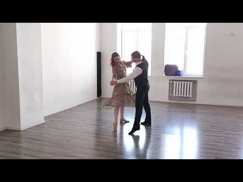 Cross-step Waltz. Summer Flashmob 2022. Demo.