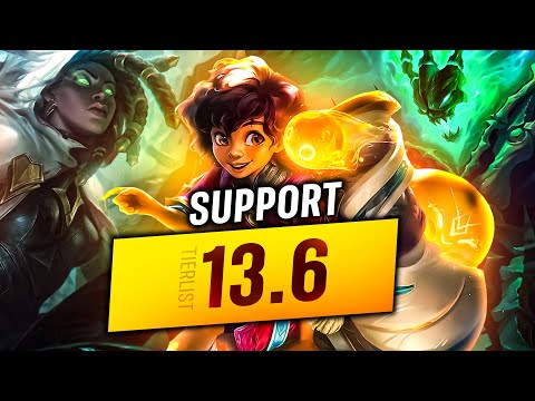 13.6 Support Tier List - League of Legends